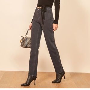 Reformation Brooklyn Relaxed Tapered Jeans
